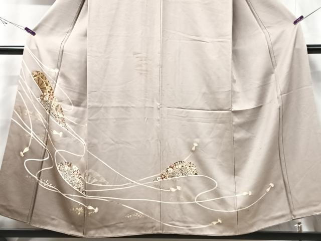 平和屋着物□訪問着 片輪車花文 金彩 正絹 逸品 CABF5081xe