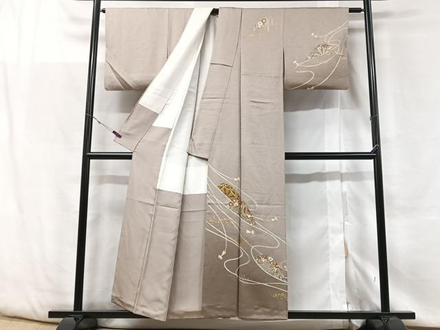 平和屋着物＊夏物　訪問着　絽　片輪車文　金彩　正絹　逸品　AABD4591jd 平和屋着物＊夏物 訪問着 絽 草花文 正絹 逸品 AABD4587jd 夏物正絹☆