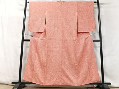 平和屋着物■上質な小紋 総絞り 正絹 逸品 CABF5083xe