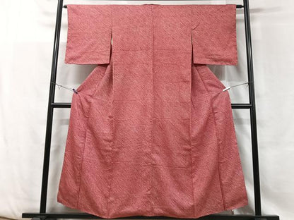 平和屋着物■上質な小紋 総絞り 正絹 逸品 CABF5084xe