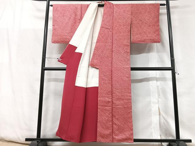 平和屋着物■上質な小紋 総絞り 正絹 逸品 CABF5084xe