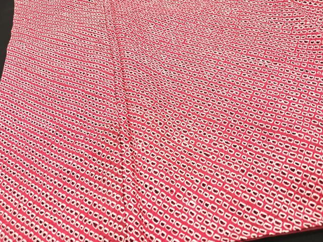 平和屋着物■上質な小紋 総絞り 正絹 逸品 CABF5084xe