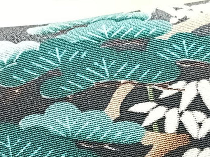 平和屋着物■豪華黒留袖 作家物 風景文 金彩 正絹 逸品 CABF5089xe
