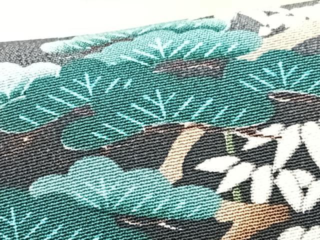 平和屋着物■豪華黒留袖 作家物 風景文 金彩 正絹 逸品 CABF5089xe