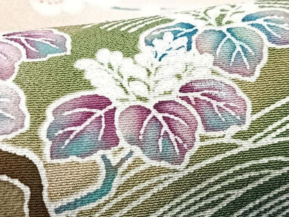 平和屋着物■豪華黒留袖 鴛鴦浜松文 正絹 逸品 CABF5092xe