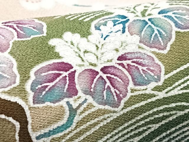 平和屋着物■豪華黒留袖 鴛鴦浜松文 正絹 逸品 CABF5092xe