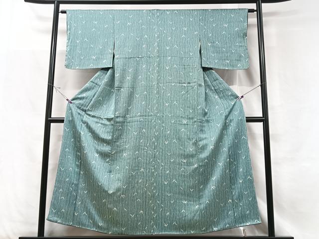 平和屋着物▽小紋　単衣　笹文　洗える着物　DAAV5212az 平和屋着物▽小紋 単衣 霞斜線文 洗える着物 DAAT9121az : 平和屋