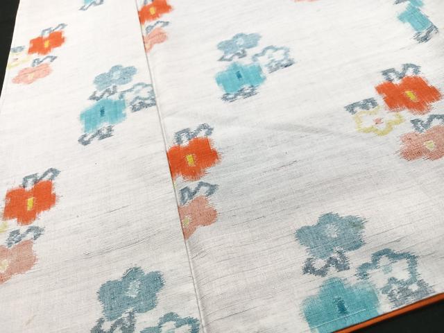 平和屋着物●上質な紬　舞花文　正絹　逸品　未使用　AABG6645cs 平和屋着物□上質な紬 舞花文 正絹 逸品 BAAW2320yc
