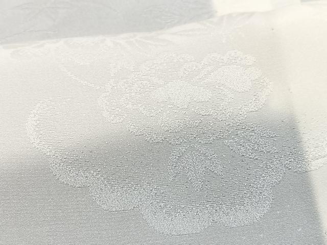 平和屋着物■長襦袢 無双仕立て 雲取り草花地紋 正絹 逸品 CABF5179xe