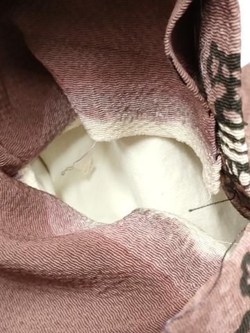 平和屋着物●染色作家　祝まな　九寸名古屋帯　貝合わせ花文　三越扱い　正絹　逸品　CABF5267hy