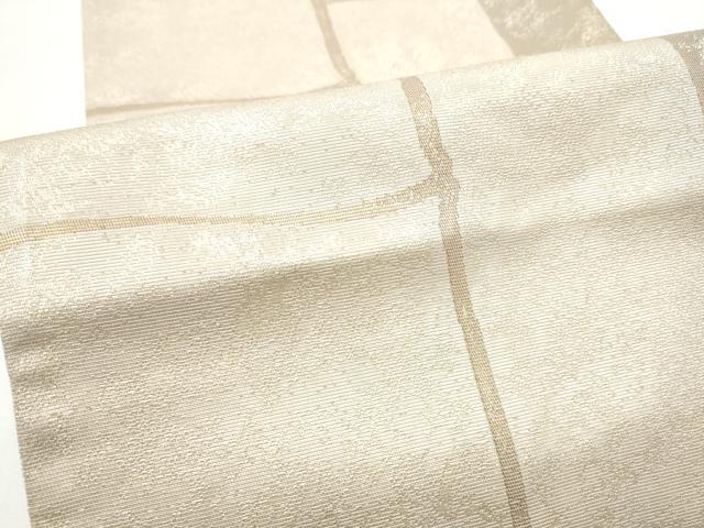 平和屋着物●西陣　川島織物　洗える最高級着物　＜英＞はなぶさ謹製　六通柄　京袋帯　竹間道　たとう紙付き　CABF5334hy