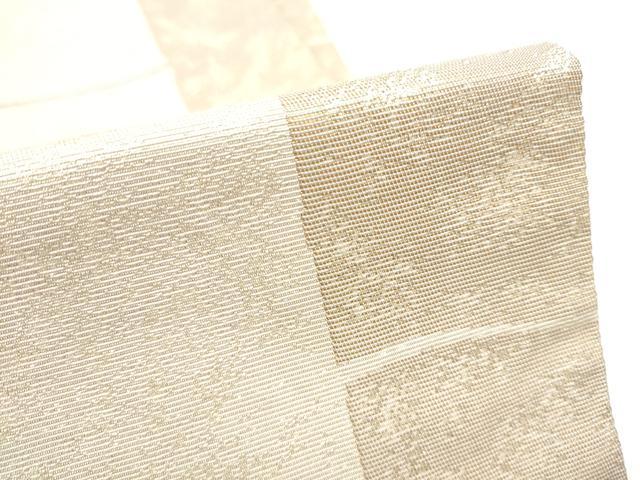 平和屋着物●西陣　川島織物　洗える最高級着物　＜英＞はなぶさ謹製　六通柄　京袋帯　竹間道　たとう紙付き　CABF5334hy
