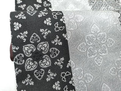 平和屋着物●西陣　小池織物謹製　全通柄袋帯　七宝花間道　証紙付き　正絹　逸品　CABF5338hy