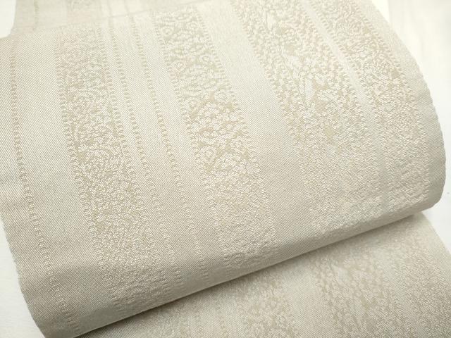平和屋着物●こむさでもーど・COMME CA DU MODE　両面　半幅帯　草花間道　CABF5352hy