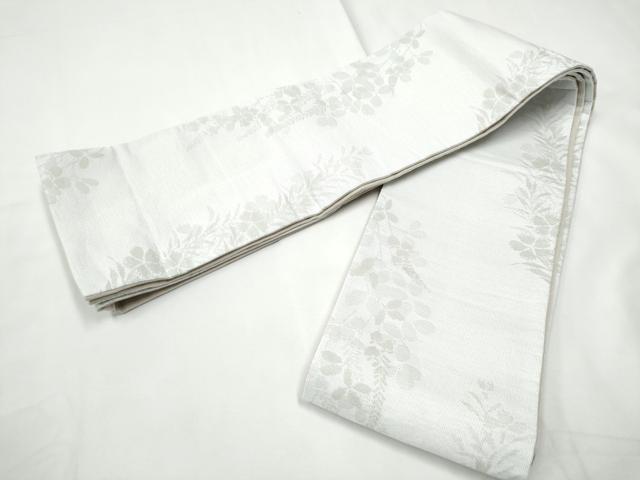 平和屋着物●こむさでもーど・COMME CA DU MODE　両面　半幅帯　草花間道　CABF5352hy