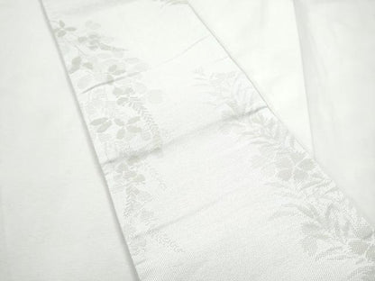 平和屋着物●こむさでもーど・COMME CA DU MODE　両面　半幅帯　草花間道　CABF5352hy