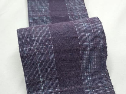 平和屋着物●男性　絲藝苑　上島洋山　角帯　霞文　証紙付き　正絹　逸品　CABF5366hy