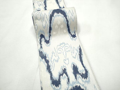 平和屋着物●男性　京の名門・菱屋六右ェ門　角帯　太子間道　正絹　逸品　CABF5368hy