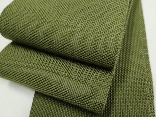 平和屋着物●男性　本場筑前博多織　角帯　色無地　岩井茶色　正絹　逸品　CABF5377hy
