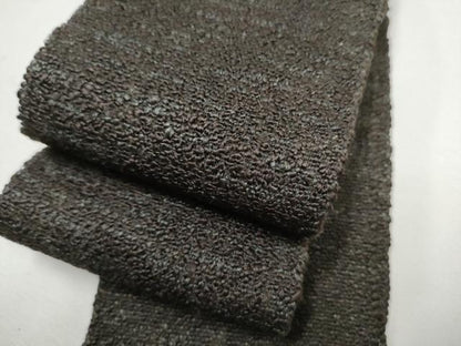 平和屋着物●男性　本場筑前博多織　角帯　霞文　正絹　逸品　CABF5385hy