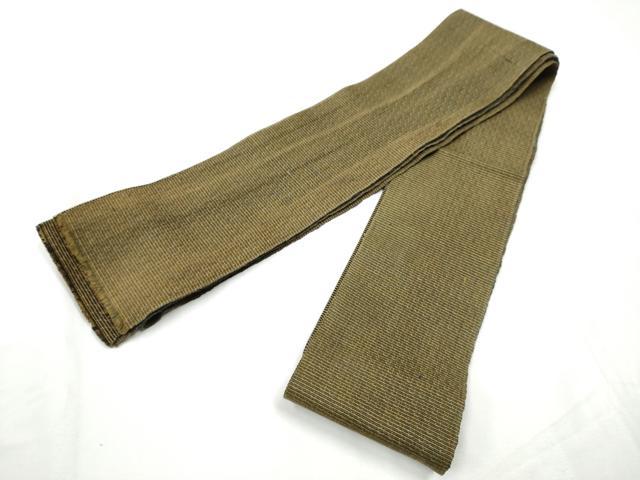 平和屋着物●男性　両面　角帯　横段文　CABF5386hy