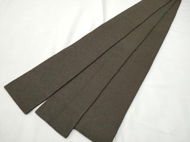 平和屋着物●男性　本場筑前博多織　角帯　霞文　正絹　逸品　CABF5402hy