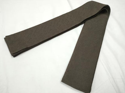 平和屋着物●男性　本場筑前博多織　角帯　霞文　正絹　逸品　CABF5402hy