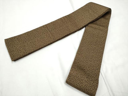 平和屋着物●男性　角帯　唐草文　正絹　逸品　CABF5404hy
