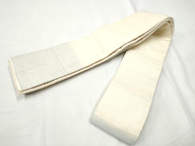 平和屋着物●男性　角帯　綴れ　霞文　金銀糸　正絹　逸品　CABF5412hy