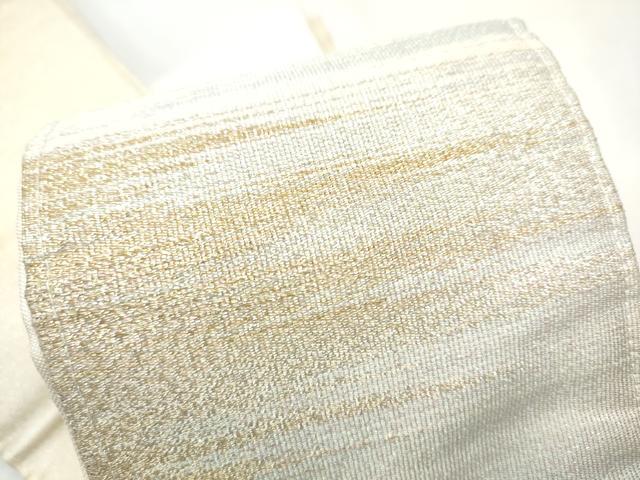 平和屋着物●男性　角帯　綴れ　霞文　金銀糸　正絹　逸品　CABF5412hy