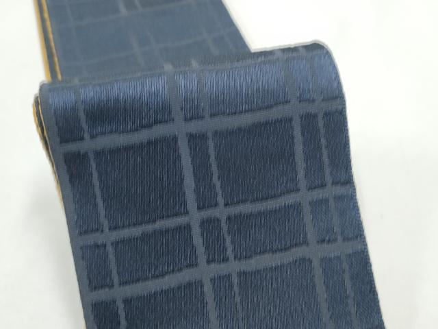 平和屋着物●男性　両面　角帯　格子　CABF5520hy