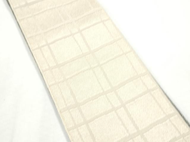 平和屋着物●男性　両面　角帯　格子　CABF5525hy