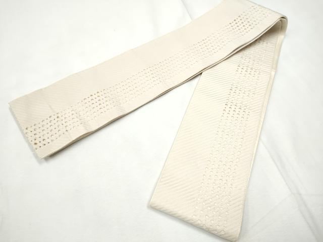 平和屋着物●男性　両面　角帯　斜線文　CABF5529hy