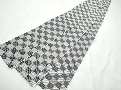 平和屋着物●男性　角帯　市松文様　一重帯　CABF5567hy