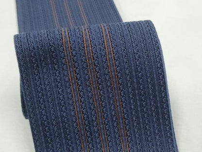 平和屋着物●男性　角帯　間道　正絹　逸品　CABF5593hy