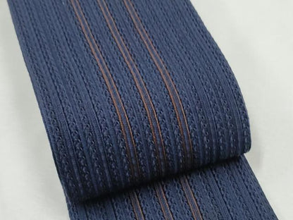 平和屋着物●男性　角帯　間道　正絹　逸品　CABF5593hy