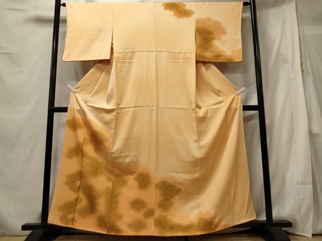 平和屋着物■訪問着　青海波文　暈し染め　正絹　逸品　CABF5721oy