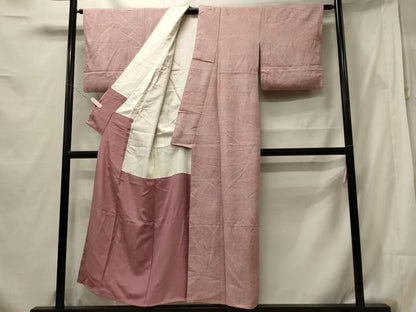 平和屋着物■上質な小紋 霞文 暈し染め 正絹 逸品 CABF5725oy
