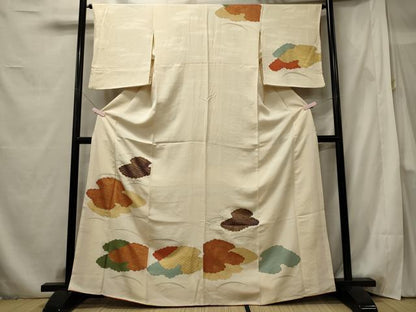 平和屋着物■訪問着　雲取り吉祥文　金彩　正絹　逸品　CABF5738oy