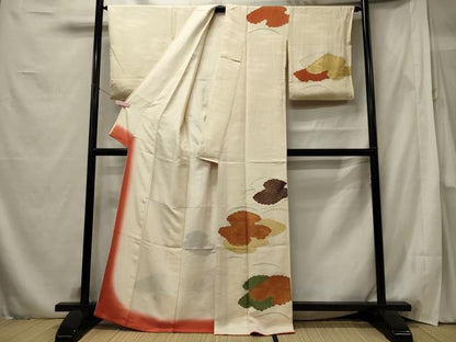平和屋着物■訪問着　雲取り吉祥文　金彩　正絹　逸品　CABF5738oy