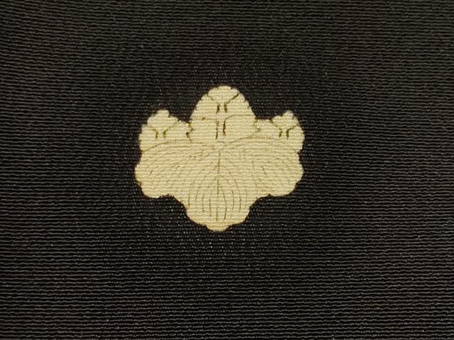 平和屋着物■豪華黒留袖　駒刺繍　鳳凰花唐草文　金銀彩　正絹　逸品　CABF5743oy