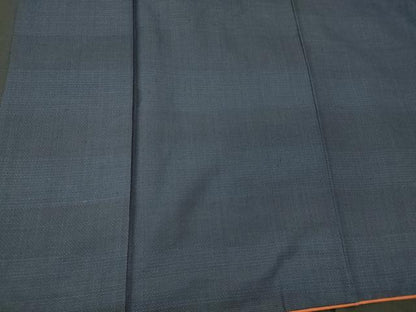 平和屋着物■上質な紬　120亀甲　正絹　逸品　CABF5752oy