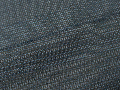 平和屋着物■上質な紬　120亀甲　正絹　逸品　CABF5752oy
