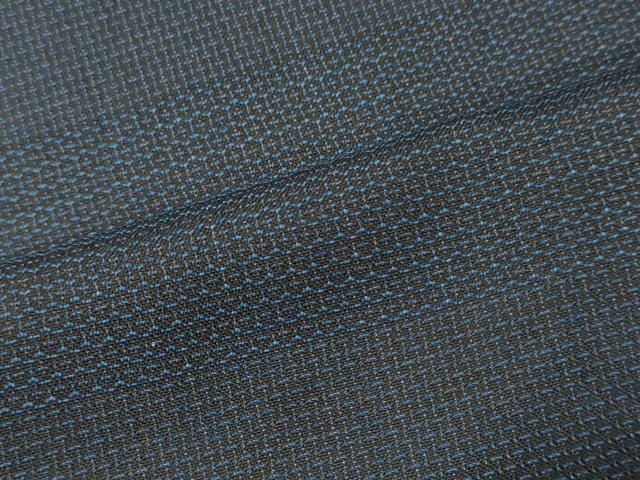 平和屋着物■上質な紬　120亀甲　正絹　逸品　CABF5752oy