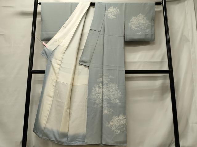 平和屋着物■訪問着 風景文 正絹 逸品 CABF5753oy