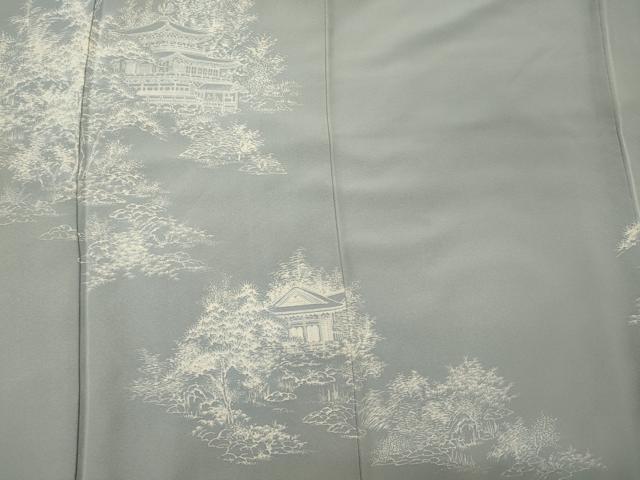 平和屋着物■訪問着 風景文 正絹 逸品 CABF5753oy
