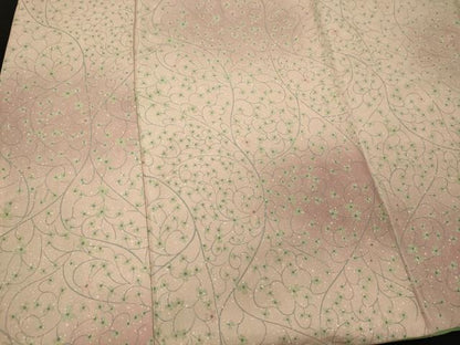 平和屋着物■上質な小紋 枝花文 暈し染め 正絹 逸品 CABF5758oy