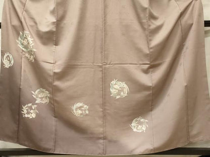 平和屋着物■訪問着 草花丸文 暈し染め 金彩 京王百貨店扱い 正絹 逸品 CABF5761oy