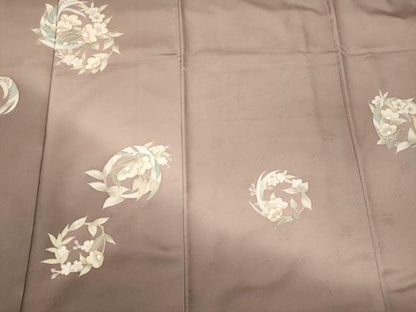 平和屋着物■訪問着 草花丸文 暈し染め 金彩 京王百貨店扱い 正絹 逸品 CABF5761oy