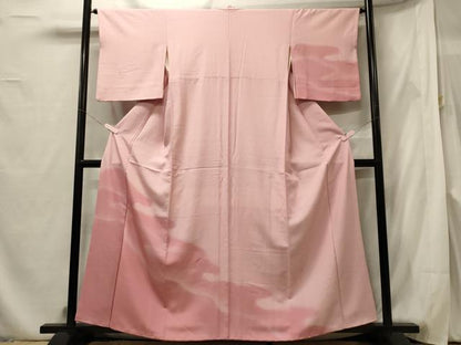 平和屋着物■訪問着 江戸小紋 舞花文 暈し染め 正絹 逸品 CABF5770oy